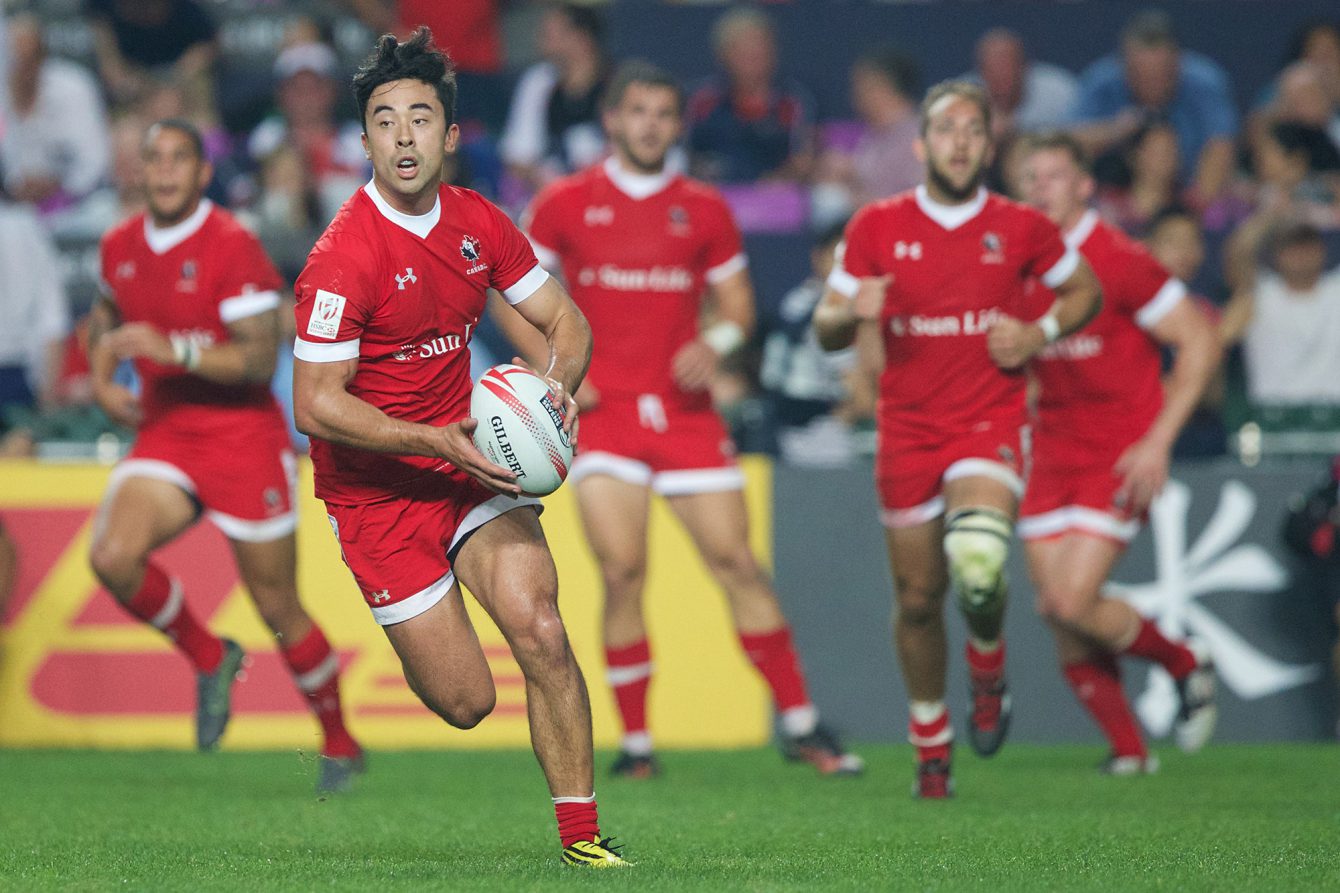 Canada during a match France at Paris Sevens 2016 (Photo: Rugby Canada).