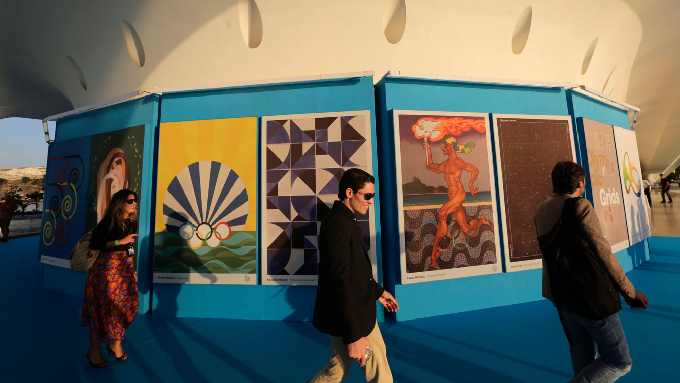 Rio 2016 posters will be on exhibition at Rio's Museum of Tomorrow until July 22.