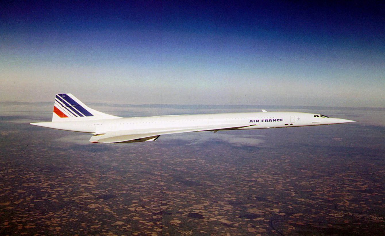Le Concorde d'Air France. (AP Photo/Air France, HO)